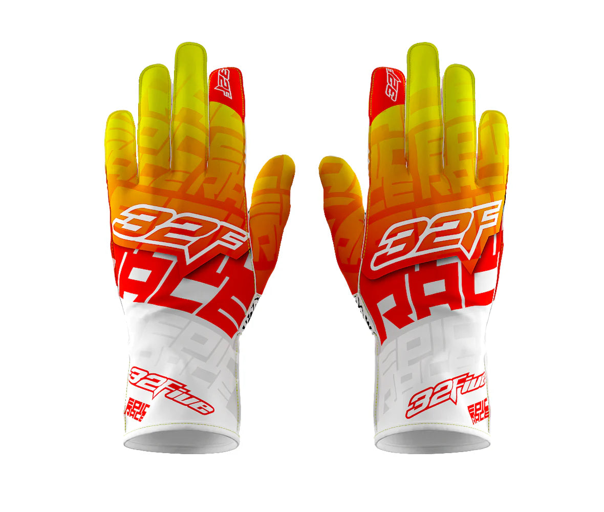Handschuhe - orange/gelb