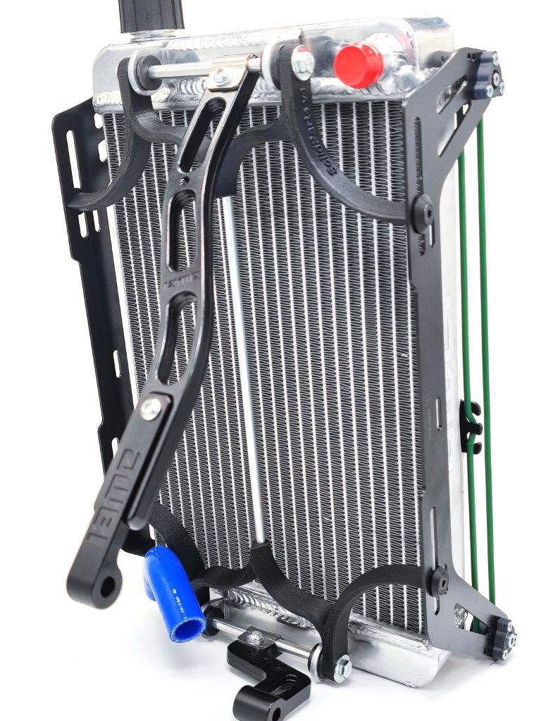 M-Support, Halter für Kühlerabdeckung X30 mit NEUEM Kühlerhalter