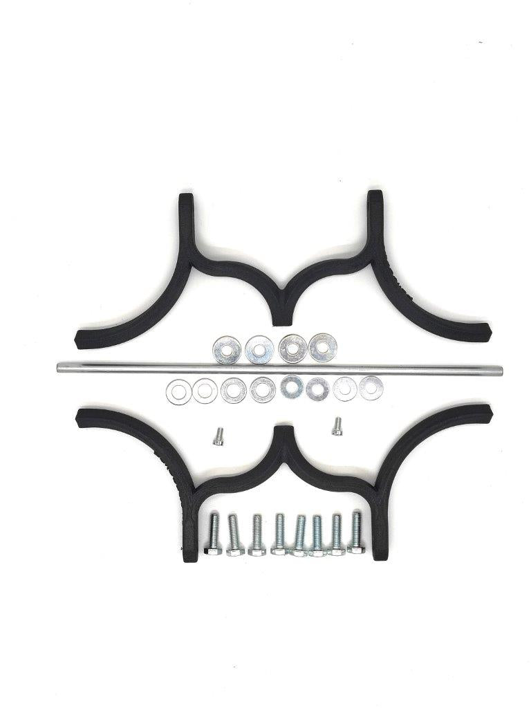 M-Support, Halter für Kühlerabdeckung X30 mit NEUEM Kühlerhalter