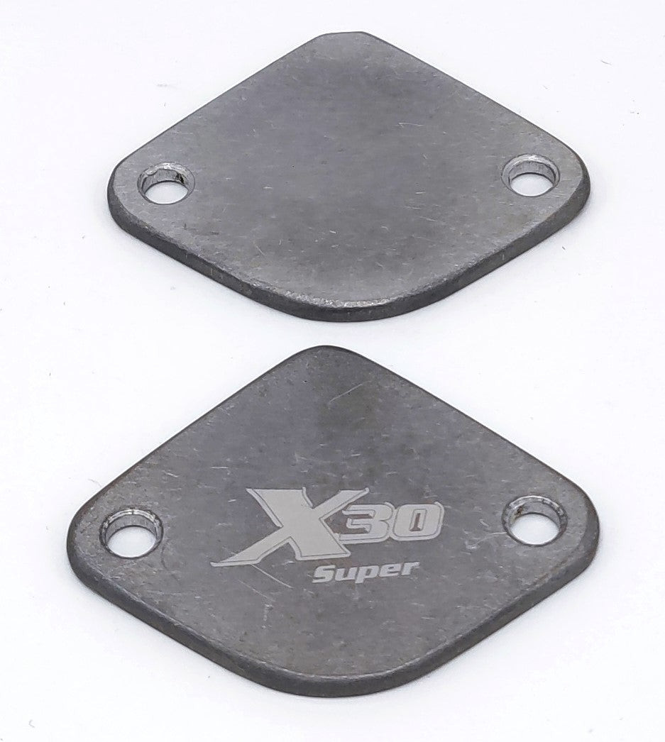 Vergaserflansch Deckel Alu Super-X30, KF1