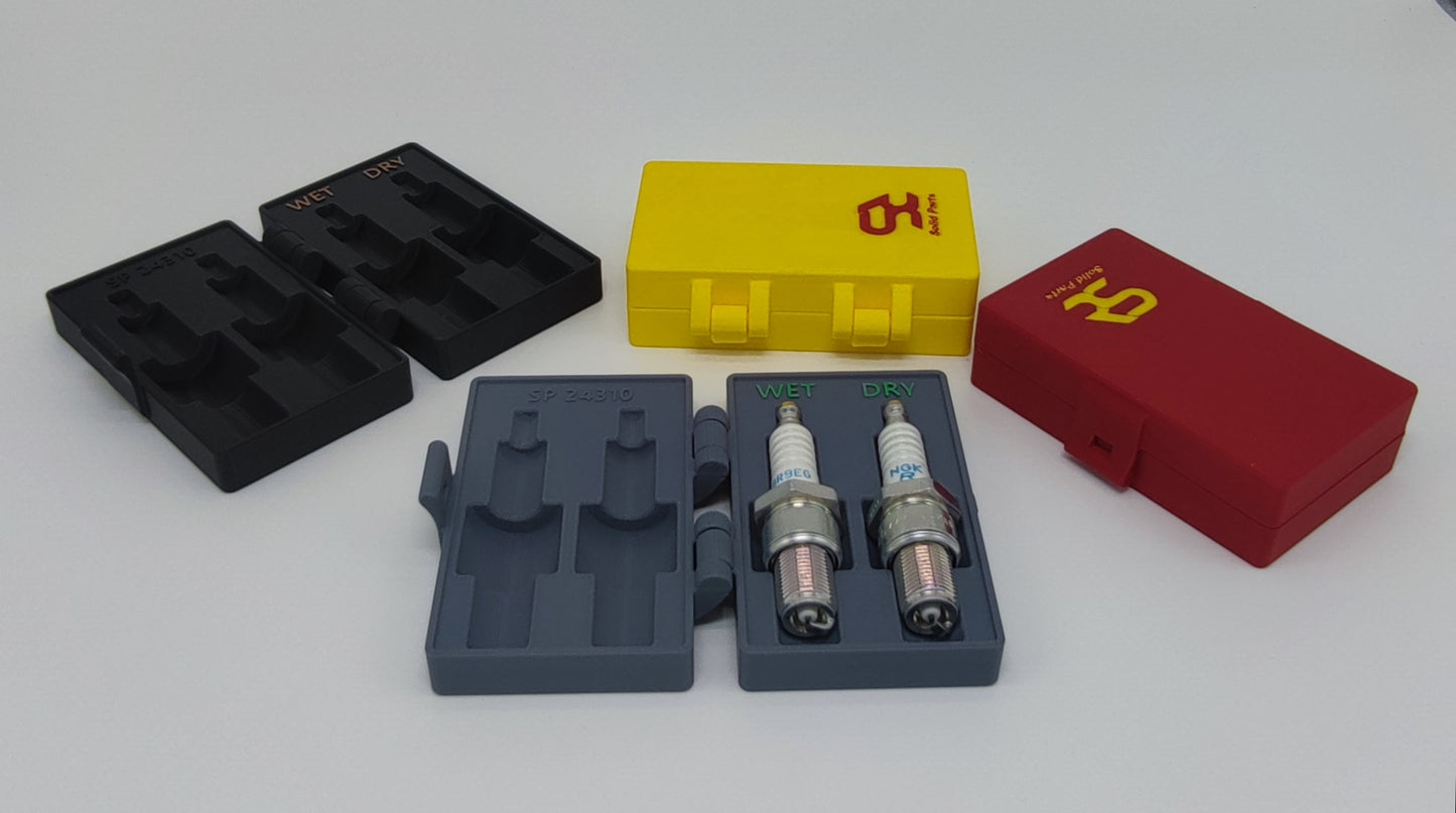 Zündkerzenbox für 2 Zündkerzen