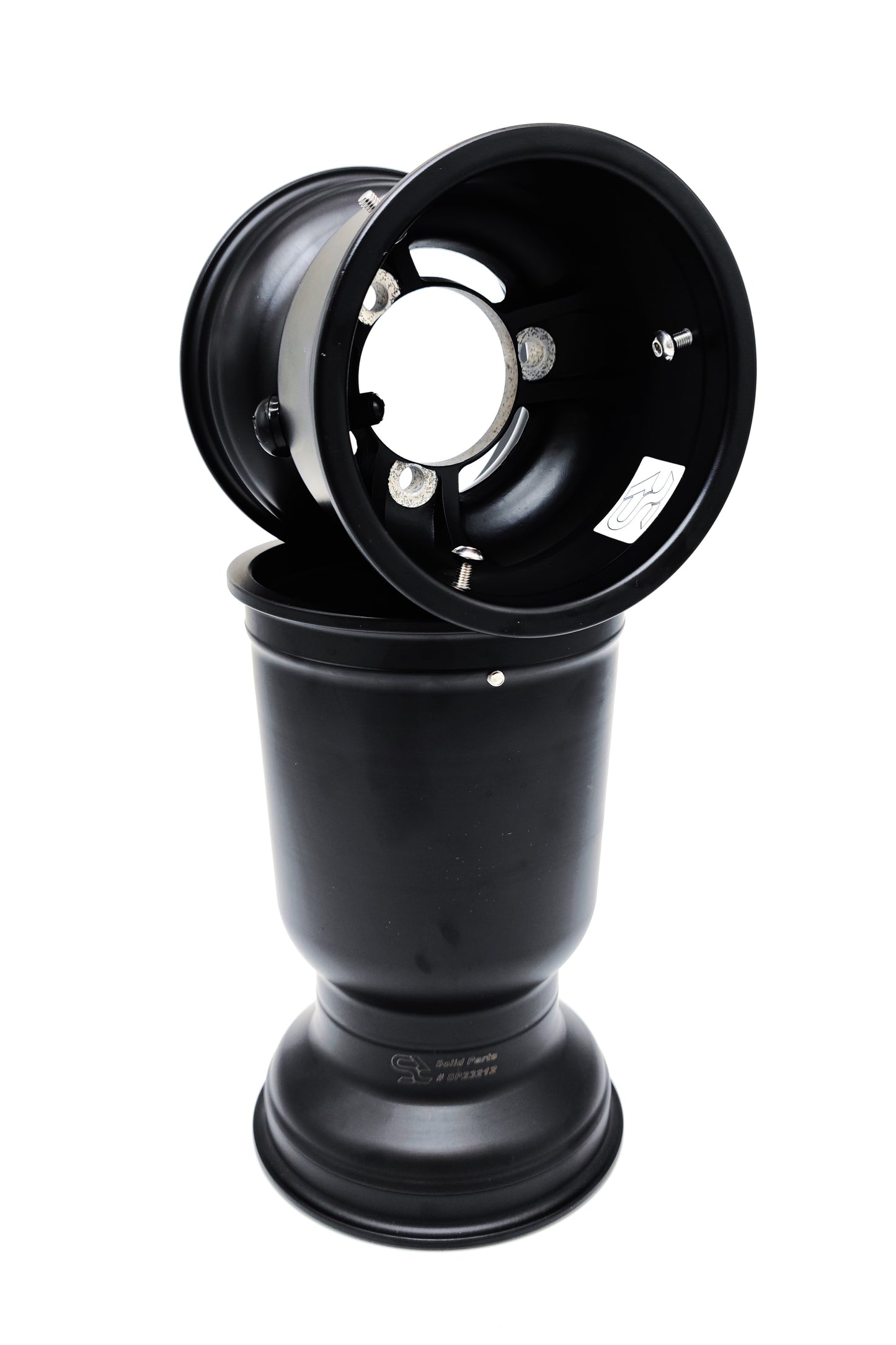 Felgen Satz 130/212 LK58/68 Magnesium schwarz