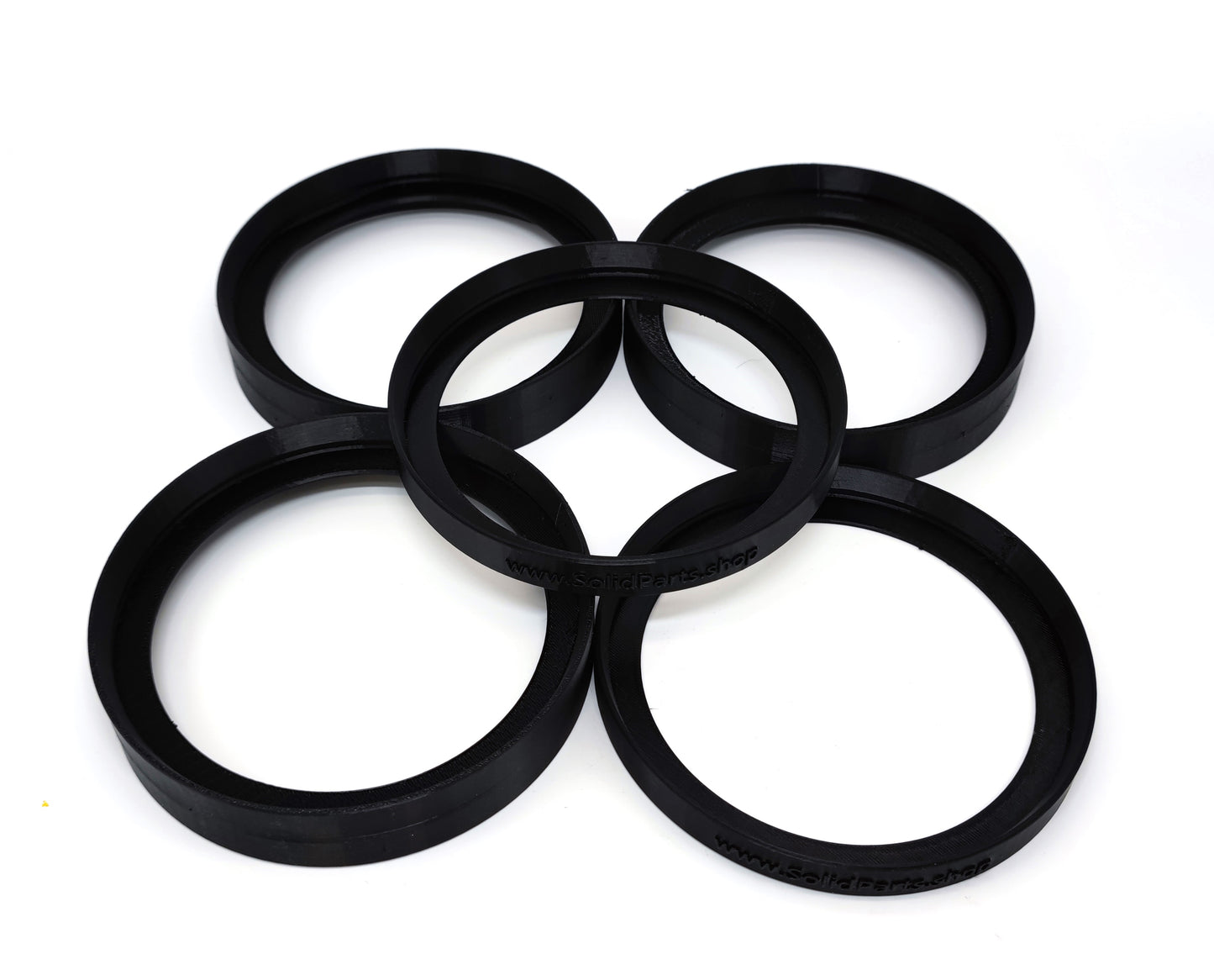 Felgen-Schutz-Ringe Gummi 5", 5 Stück Set