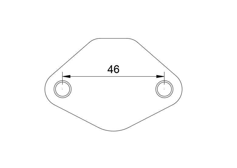 Vergaserflansch Deckel 3D