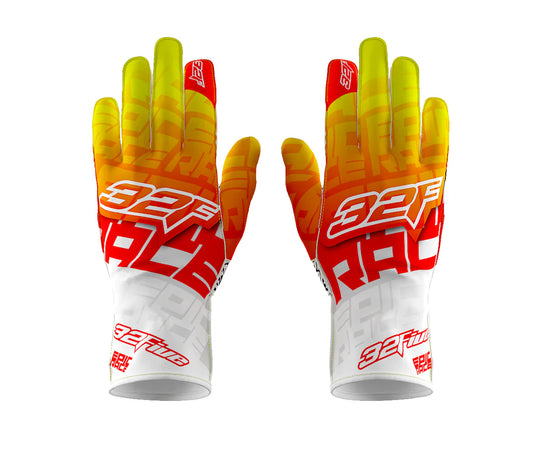 Handschuhe - orange/gelb