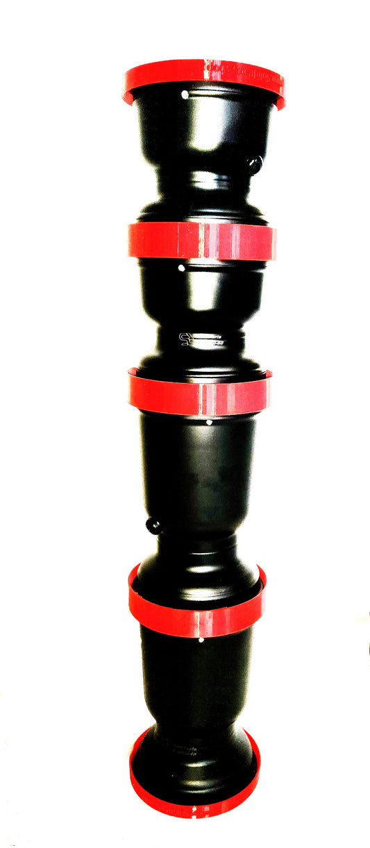 Felgen-Schutz-Ringe Gummi 5", 5 Stück Set