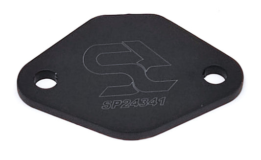 Vergaserflansch Deckel Alu