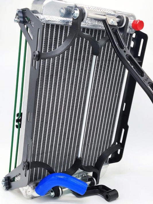 M-Support, Halter für Kühlerabdeckung X30 mit NEUEM Kühlerhalter