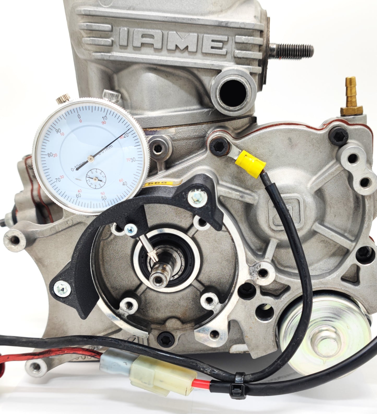 Messuhr Halter Kurbelwelle IAME X30