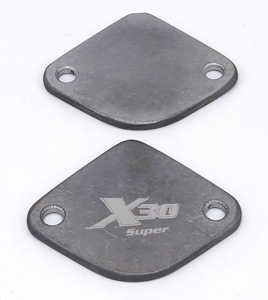 Vergaserflansch Deckel Alu Super-X30, KF1