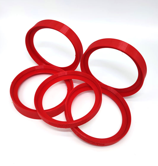 Felgen-Schutz-Ringe Gummi 5", 5 Stück Set