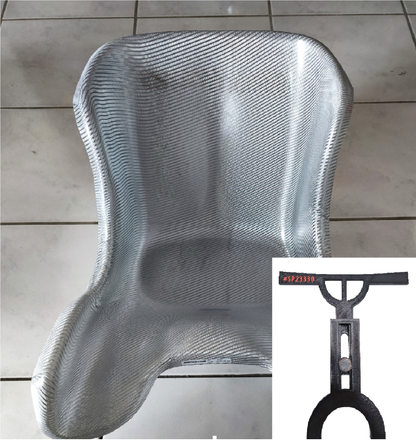 Kartsitz Greyhound RACING SEATS , NEW SILVER 2020 inkl. Sitzeinbauhilfe