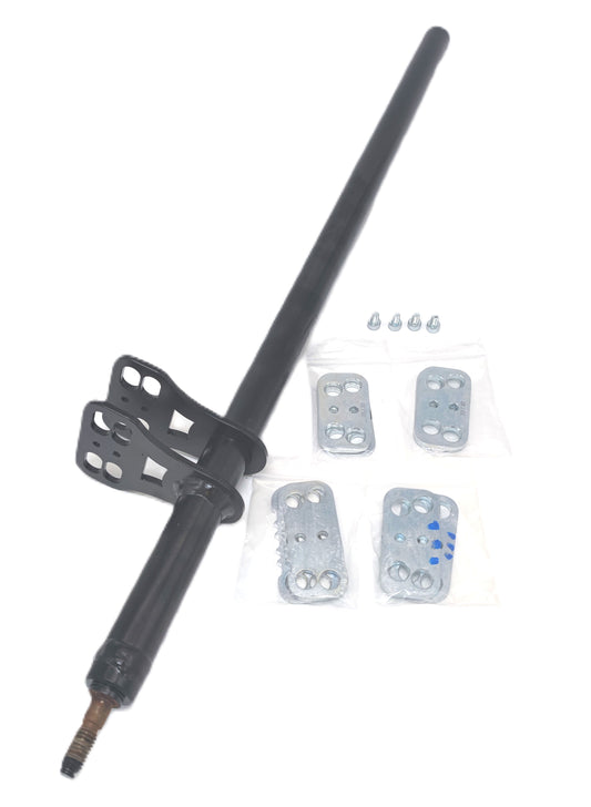 Lenksäule "Solid Parts" black 25-40mm