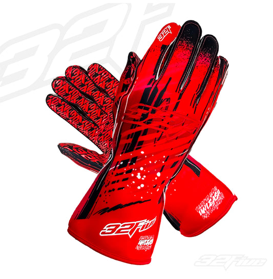 Handschuhe -rot